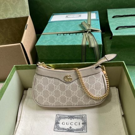 Gucci Ophidia mini bag in beig...